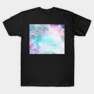 Magical alcohol ink, digital. T-Shirt